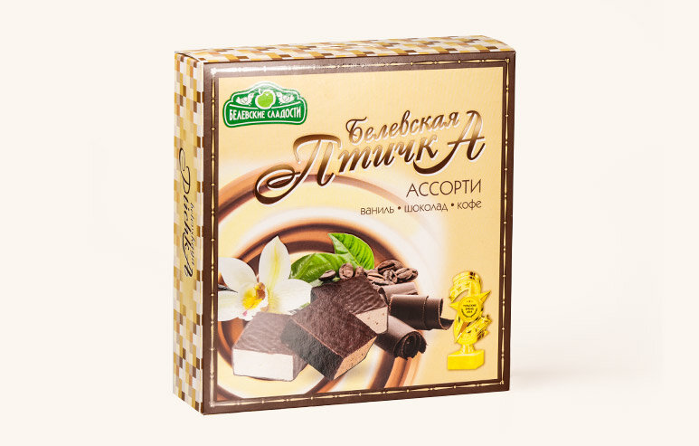  Конфеты "Белевская птичка"  300г ассорти  в Троицке