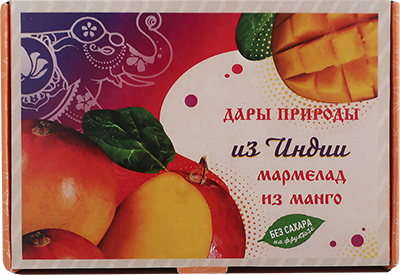 №2 Мармелад дары природы "Манго" 180г   в Троицке