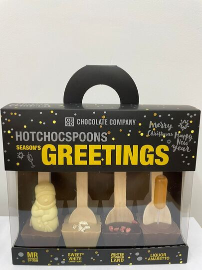  TM LORD Набор шоколадных ложек «SEASON`S GREETINGS» (4 ложки по 50 гр), 200гр в Троицке